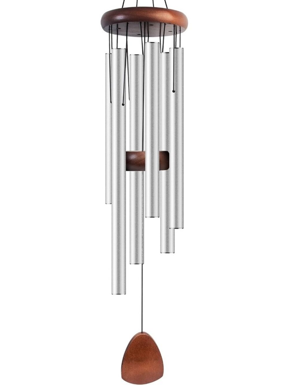 Large 37-Inch Aluminum Wind Chimes for Outdoor Zen Decor - Perfect Gift